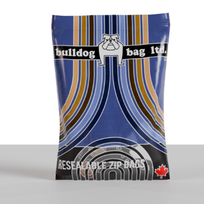 Mockup of ziplock bag